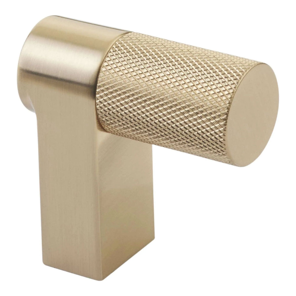 Emtek - Emtek Select Bar Cabinet Finger Pull Knurled Bar - 86659.RECUS4.KNUS4 | Montreal Lighting & Hardware