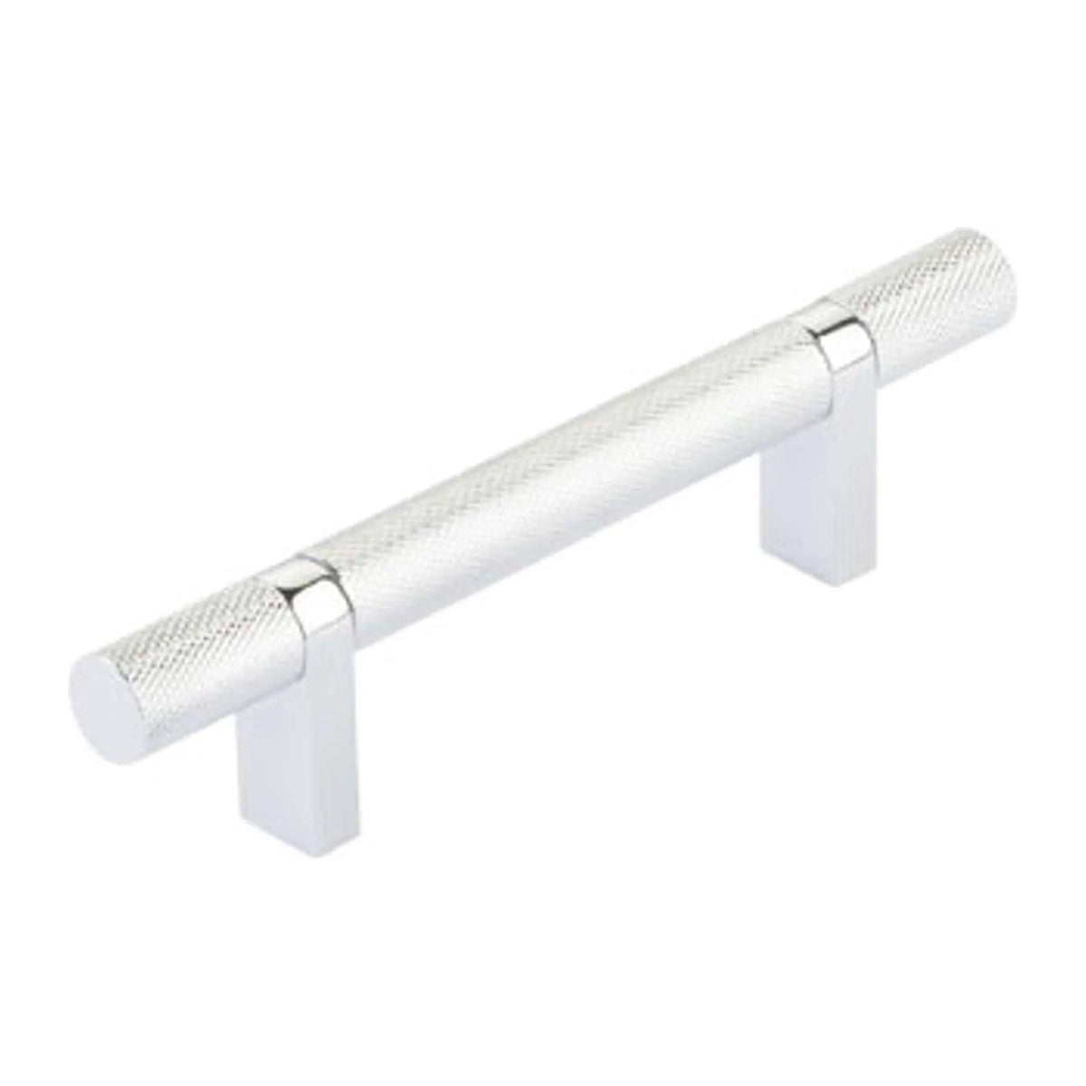 Emtek - Emtek Select Bar Cabinet Pull Knurled Bar - 84152.RCBUS26.KNUS26 | Montreal Lighting & Hardware