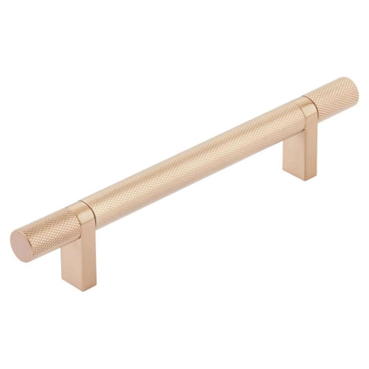 Emtek - Emtek Select Bar Cabinet Pull Knurled Bar - 84154.RCBSCU.KNSCU | Montreal Lighting & Hardware