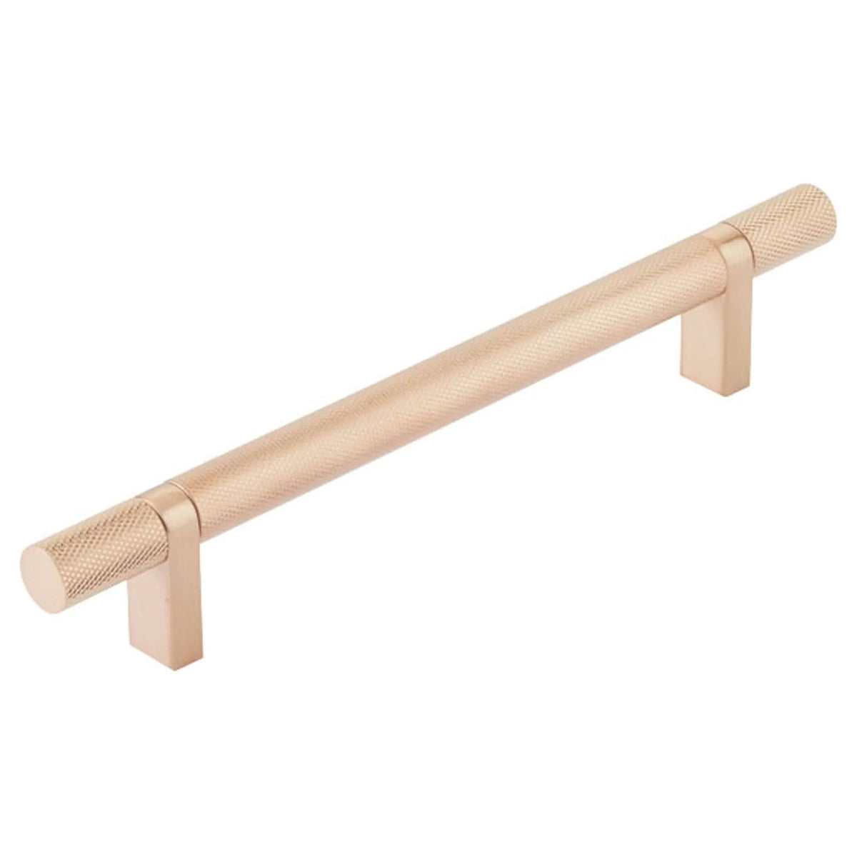 Emtek - Emtek Select Bar Cabinet Pull Knurled Bar - 84155.RCBSCU.KNSCU | Montreal Lighting & Hardware