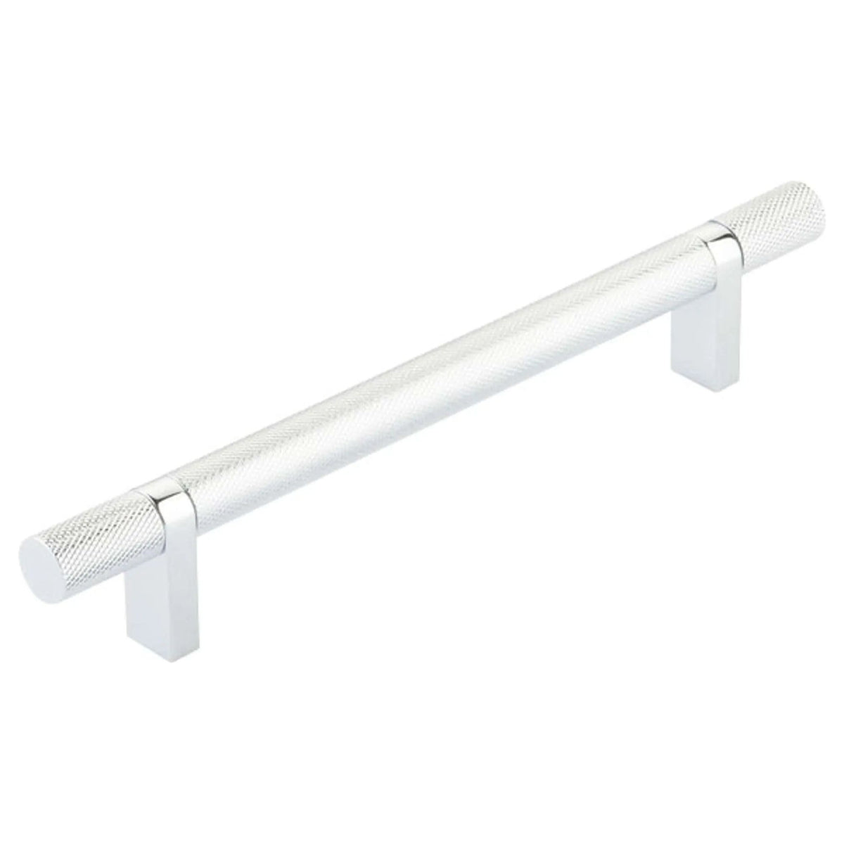 Emtek - Emtek Select Bar Cabinet Pull Knurled Bar - 84155.RCBUS26.KNUS26 | Montreal Lighting & Hardware