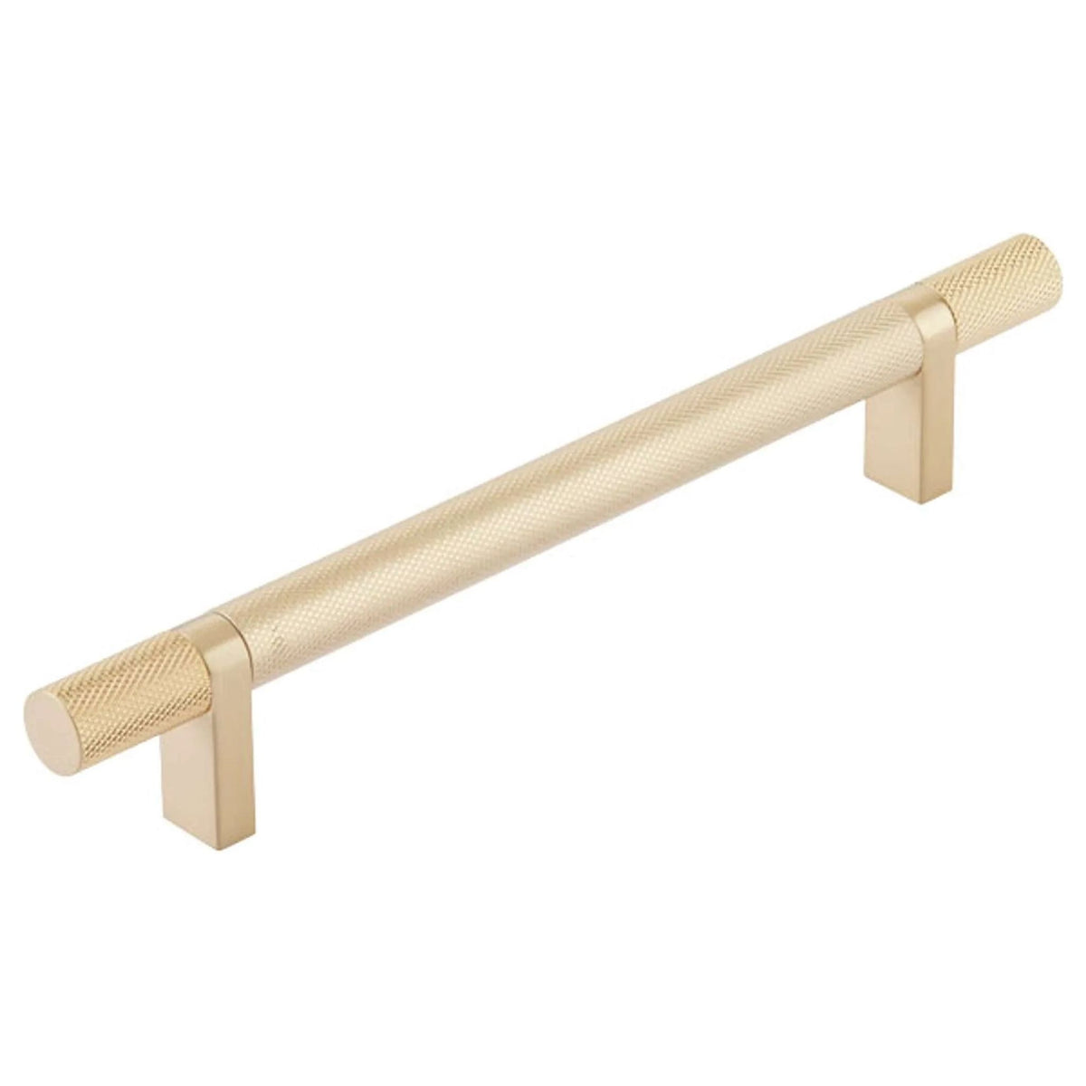 Emtek - Emtek Select Bar Cabinet Pull Knurled Bar - 84155.RCBUS4.KNUS4 | Montreal Lighting & Hardware