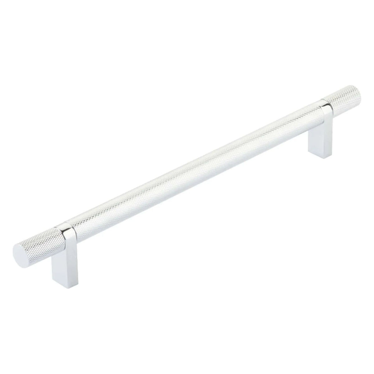 Emtek - Emtek Select Bar Cabinet Pull Knurled Bar - 84156.RCBUS26.KNUS26 | Montreal Lighting & Hardware