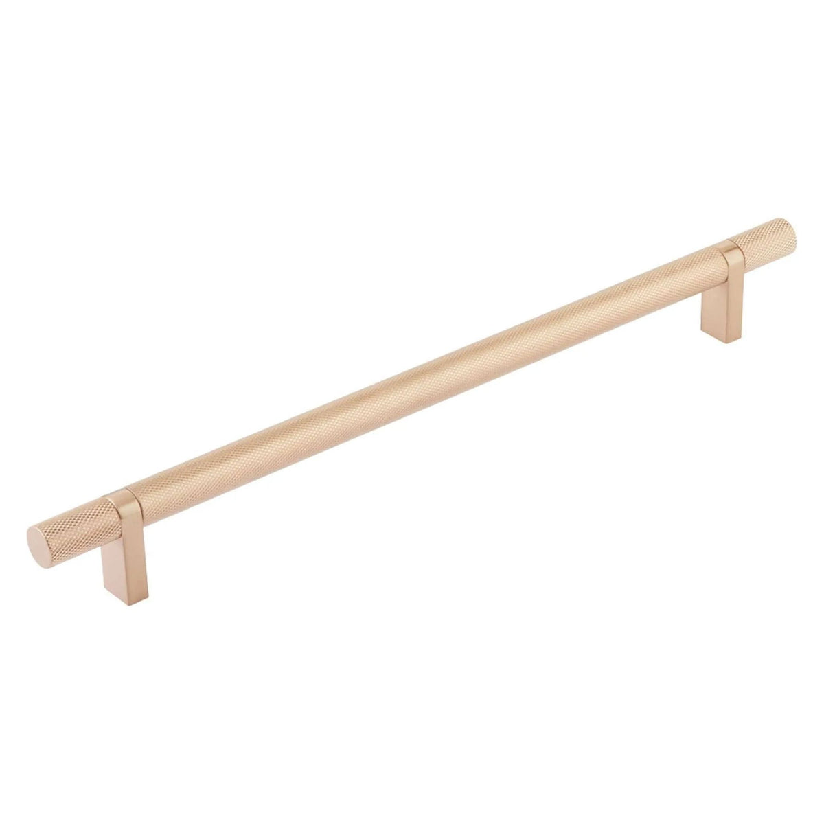 Emtek - Emtek Select Bar Cabinet Pull Knurled Bar - 84157.RCBSCU.KNSCU | Montreal Lighting & Hardware