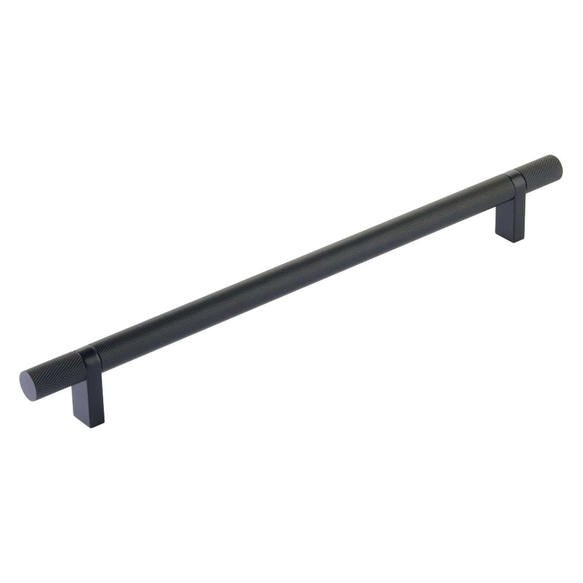 Emtek - Emtek Select Bar Cabinet Pull Knurled Bar - 84157.RCBUS19.KNUS19 | Montreal Lighting & Hardware