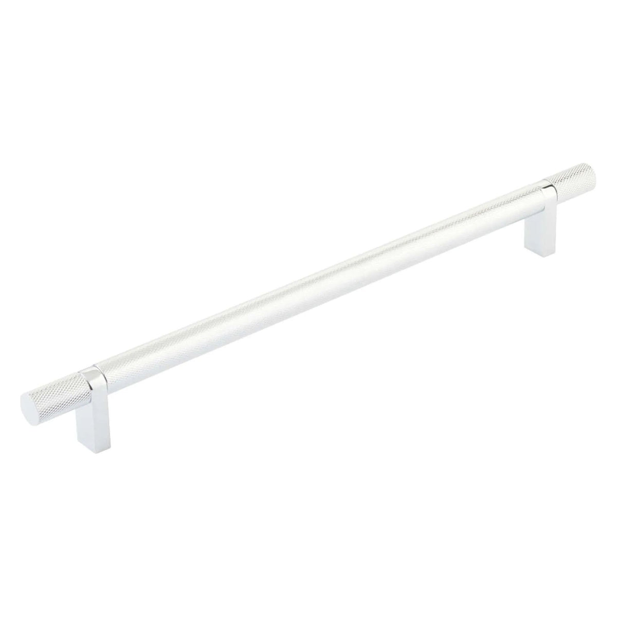 Emtek - Emtek Select Bar Cabinet Pull Knurled Bar - 84157.RCBUS26.KNUS26 | Montreal Lighting & Hardware