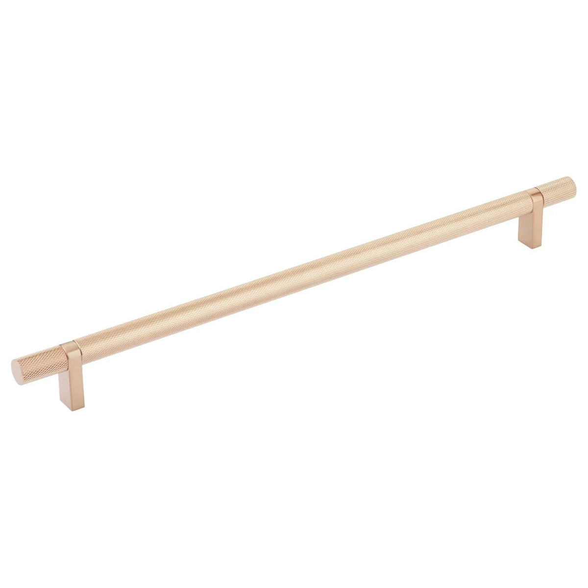 Emtek - Emtek Select Bar Cabinet Pull Knurled Bar - 84158.RCBSCU.KNSCU | Montreal Lighting & Hardware