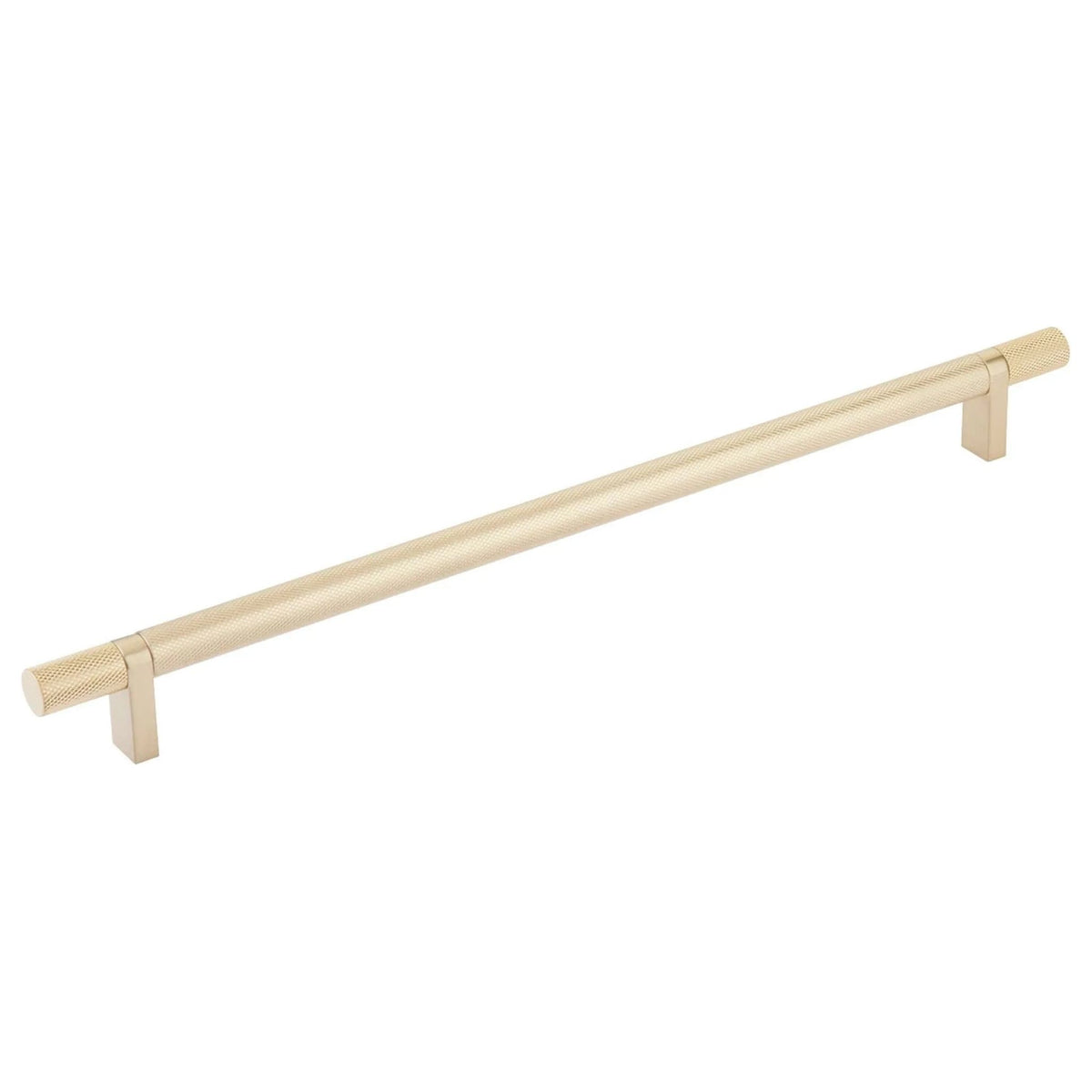 Emtek - Emtek Select Bar Cabinet Pull Knurled Bar - 84158.RCBUS4.KNUS4 | Montreal Lighting & Hardware