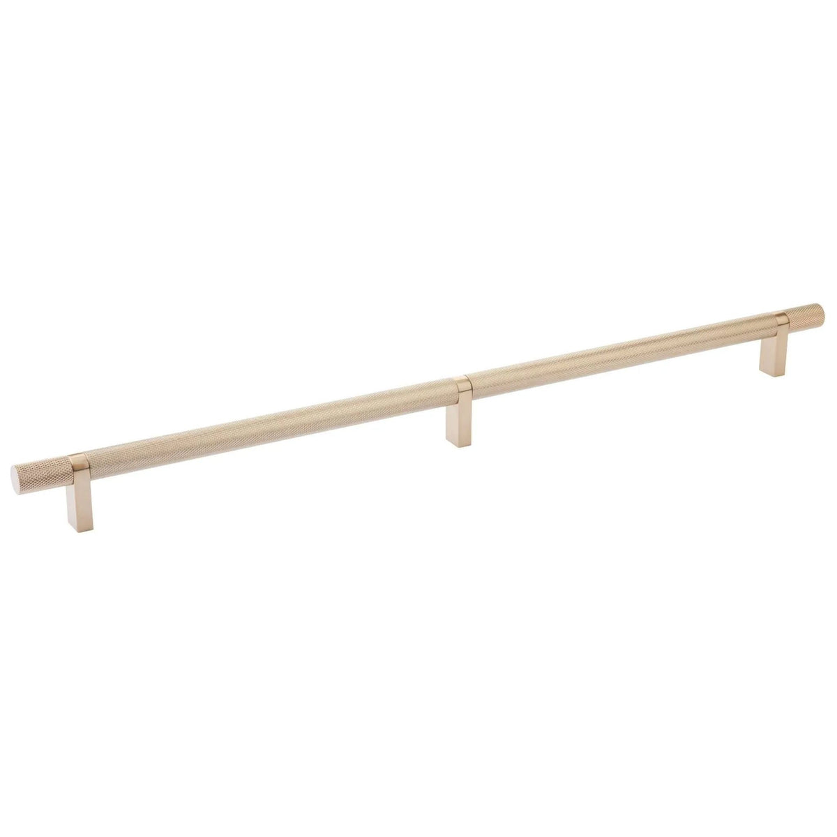 Emtek - Emtek Select Bar Cabinet Pull Knurled Bar - 84159.RCBSCU.KNSCU | Montreal Lighting & Hardware