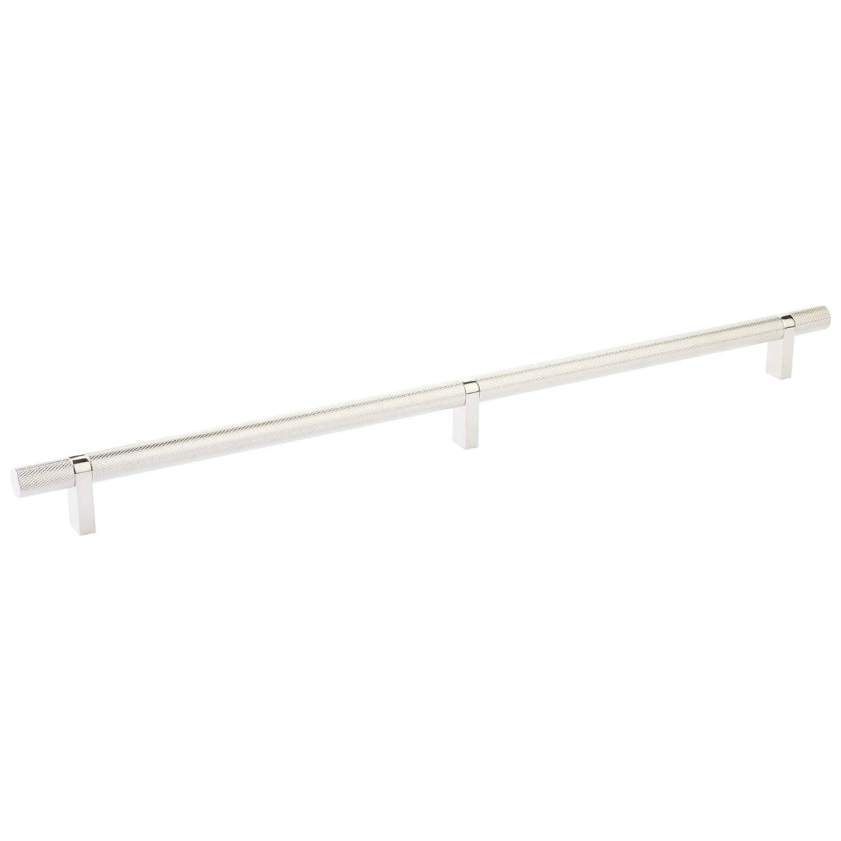 Emtek - Emtek Select Bar Cabinet Pull Knurled Bar - 84159.RCBUS14.KNUS14 | Montreal Lighting & Hardware