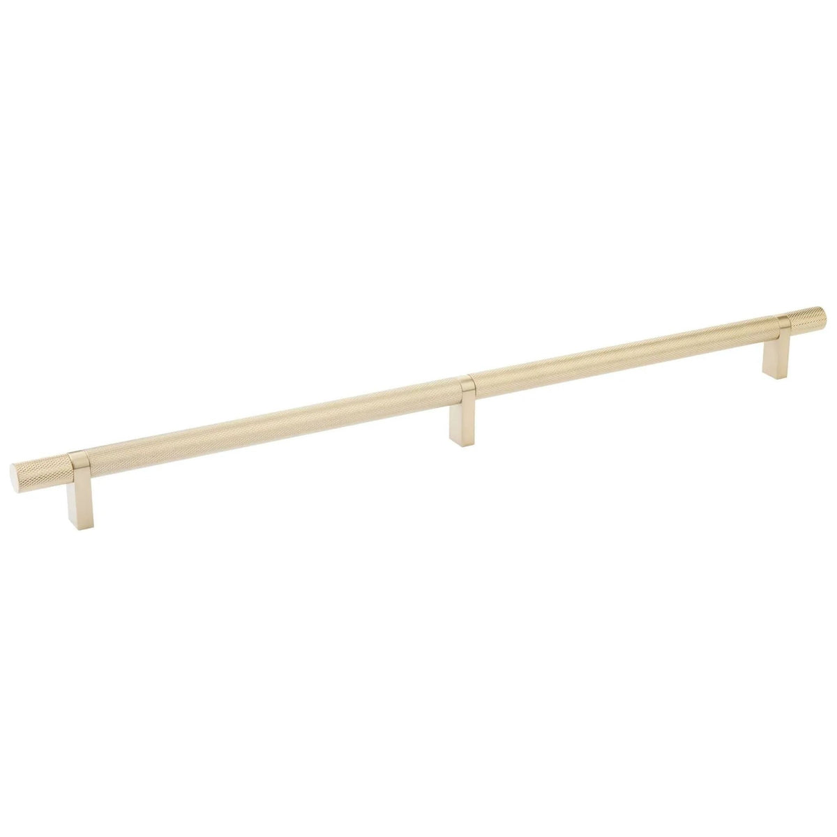 Emtek - Emtek Select Bar Cabinet Pull Knurled Bar - 84159.RCBUS4.KNUS4 | Montreal Lighting & Hardware