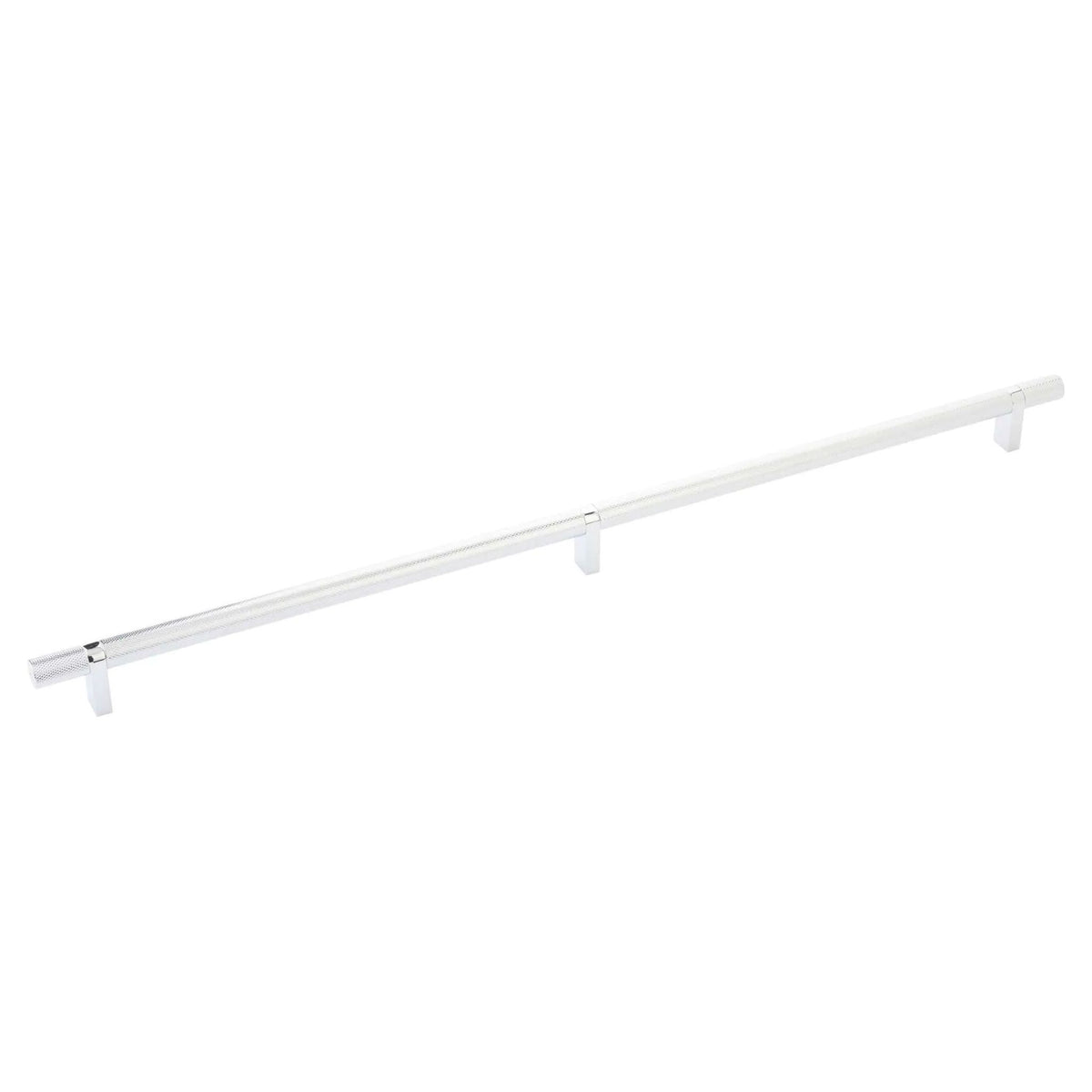 Emtek - Emtek Select Bar Cabinet Pull Knurled Bar - 84160.RCBUS26.KNUS26 | Montreal Lighting & Hardware