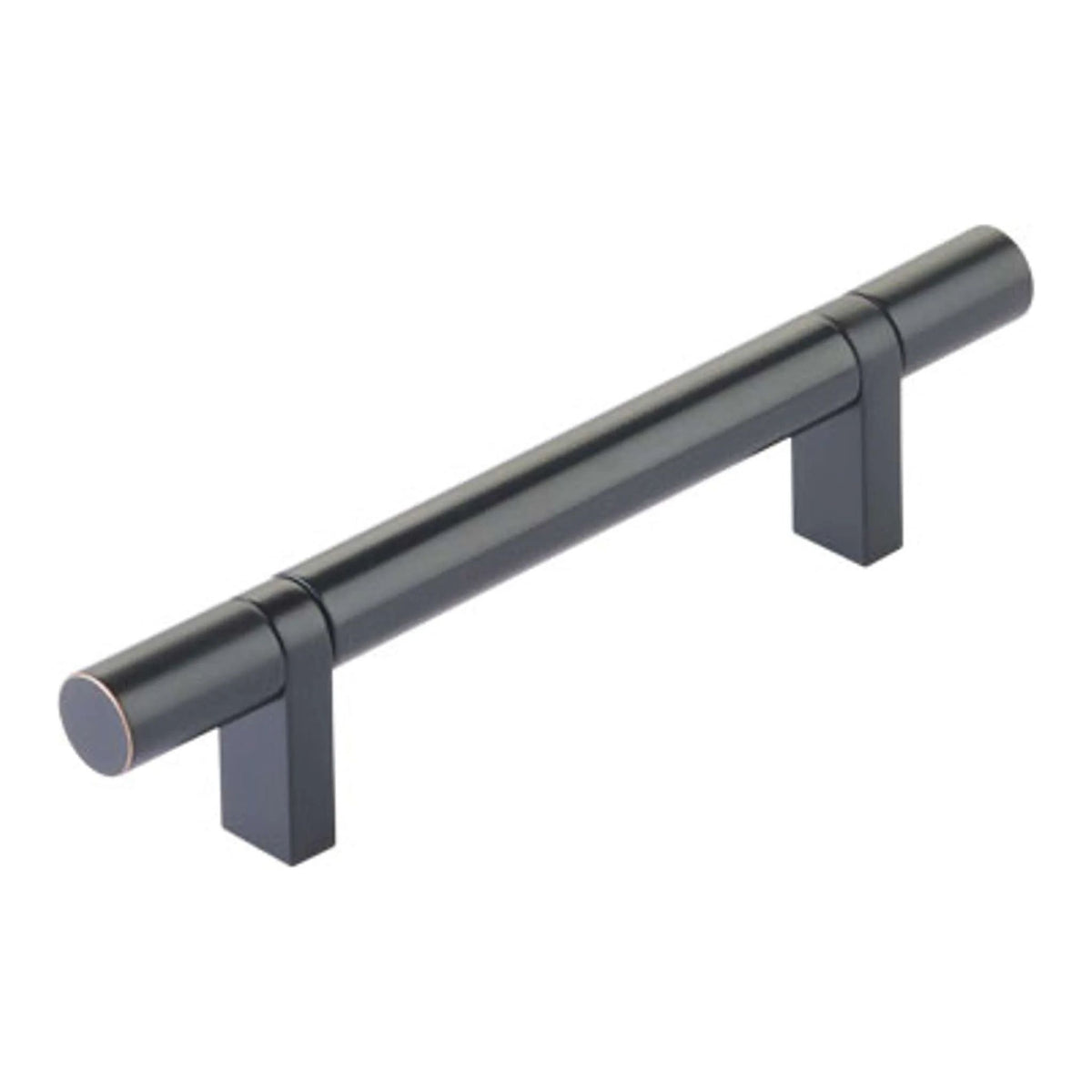 Emtek - Emtek Select Bar Cabinet Pull Smooth Bar - 84153.RCBUS10B.SMUS10B | Montreal Lighting & Hardware