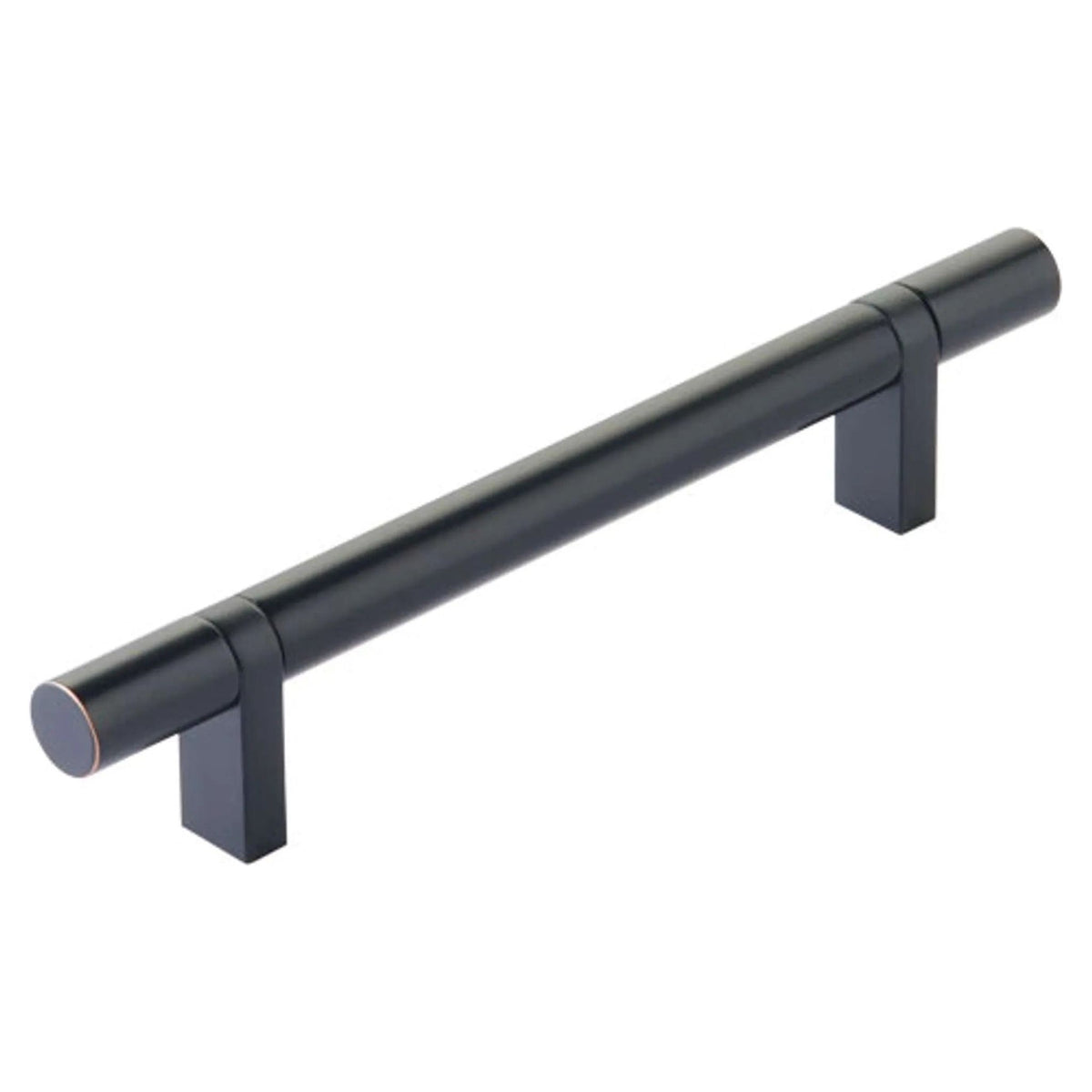 Emtek - Emtek Select Bar Cabinet Pull Smooth Bar - 84154.RCBUS10B.SMUS10B | Montreal Lighting & Hardware