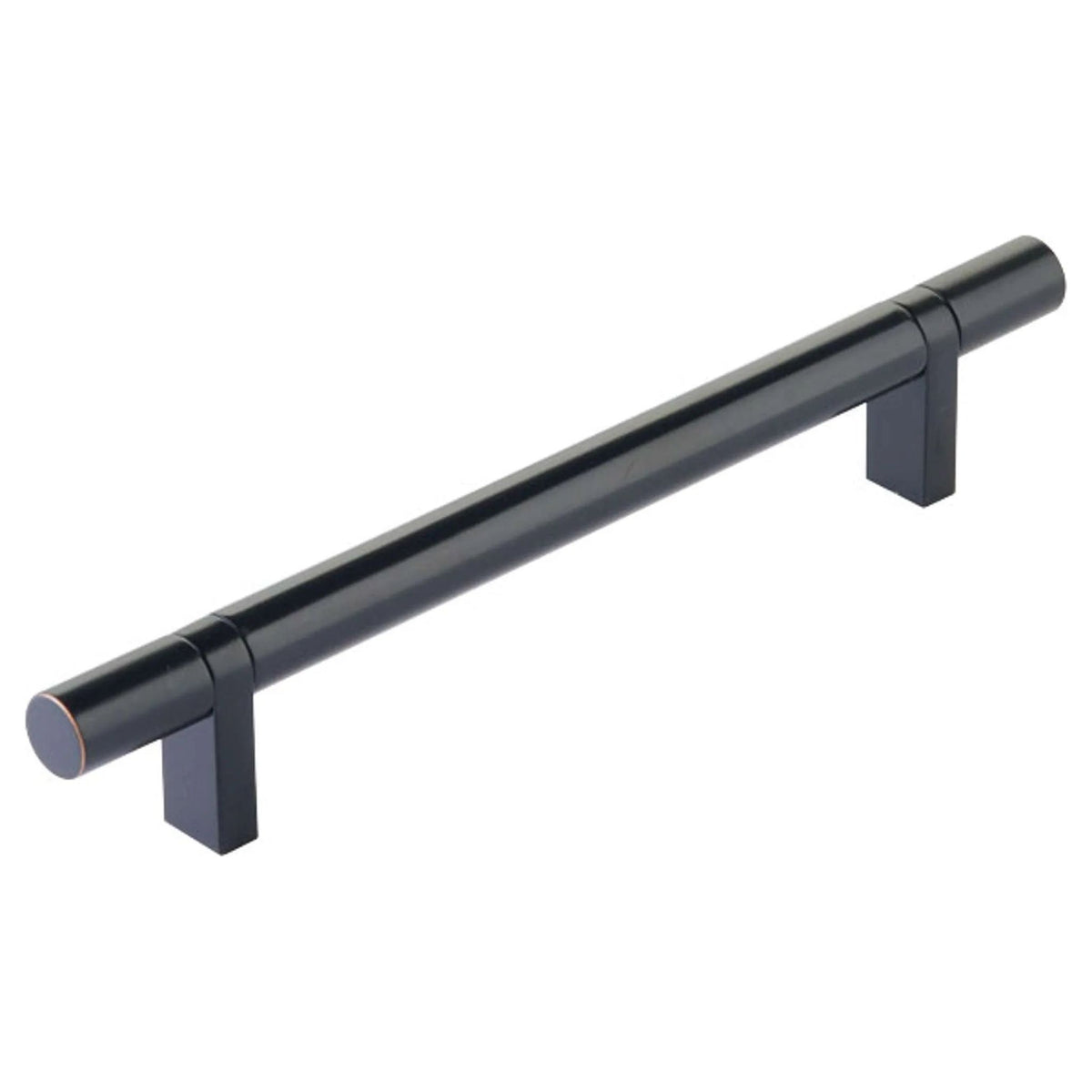 Emtek - Emtek Select Bar Cabinet Pull Smooth Bar - 84155.RCBUS10B.SMUS10B | Montreal Lighting & Hardware