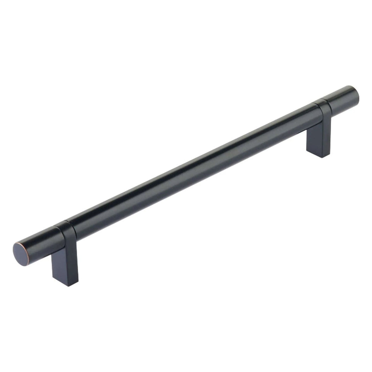 Emtek - Emtek Select Bar Cabinet Pull Smooth Bar - 84156.RCBUS10B.SMUS10B | Montreal Lighting & Hardware