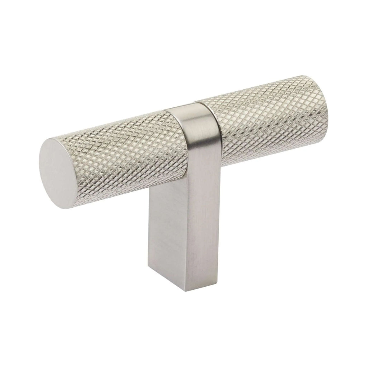 Emtek - Emtek Select Bar Cabinet TKnob Knurled Bar - 86656.RCBUS15.KNUS15 | Montreal Lighting & Hardware