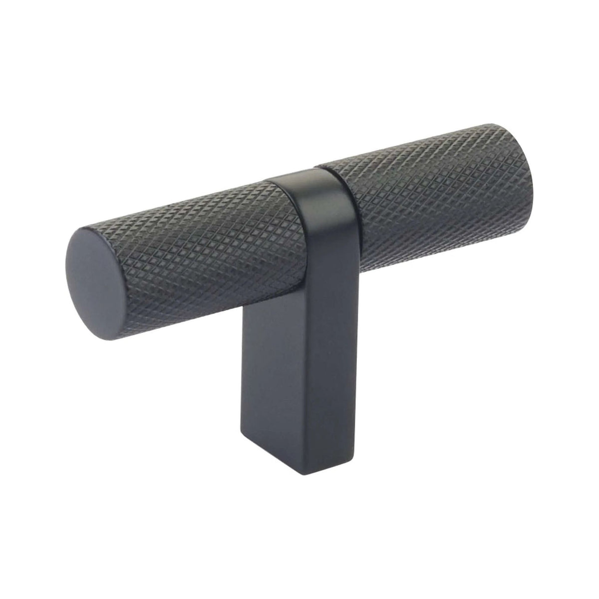 Emtek - Emtek Select Bar Cabinet TKnob Knurled Bar - 86656.RCBUS19.KNUS19 | Montreal Lighting & Hardware