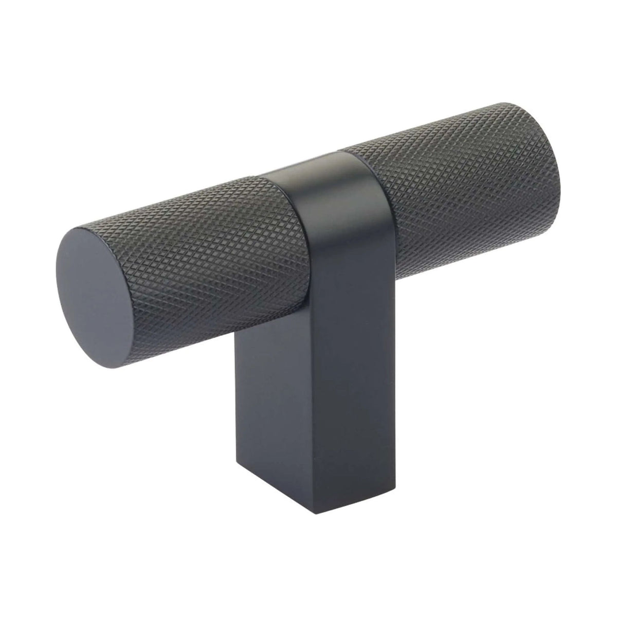 Emtek - Emtek Select Bar Cabinet TKnob Knurled Bar - 86657.RCBUS19.KNUS19 | Montreal Lighting & Hardware