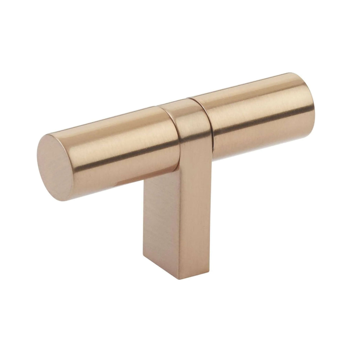 Emtek - Emtek Select Bar Cabinet TKnob Smooth Bar - 86656.RCBSCU.SMSCU | Montreal Lighting & Hardware