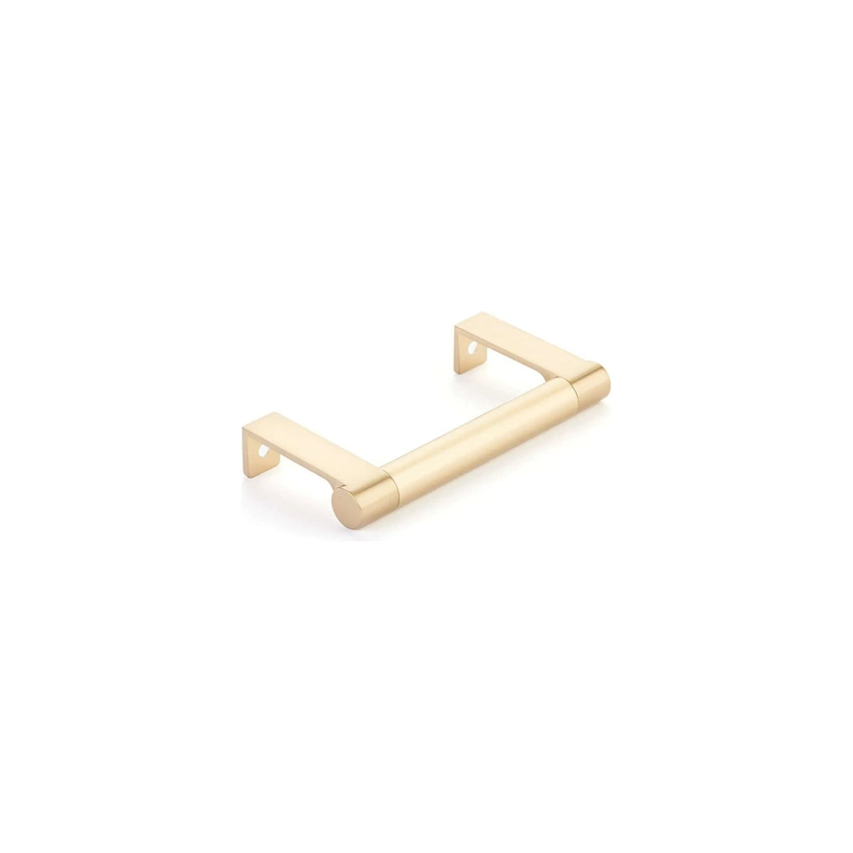 Emtek - Emtek Select Cabinet Edge Pull Smooth Bar Solid - 84080.EDGRUS4.SMUS4 | Montreal Lighting & Hardware