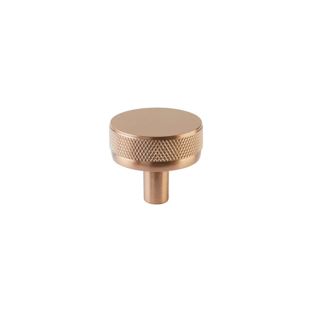 Emtek - Emtek Select Cabinet Knob Knurled Solid - 86655.CCKSCU.KNKSCU | Montreal Lighting & Hardware