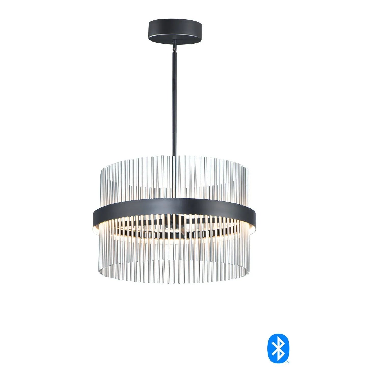 ET2 Lighting - Chimes WiZ LED Pendant - E34205-BKSN | Montreal Lighting & Hardware