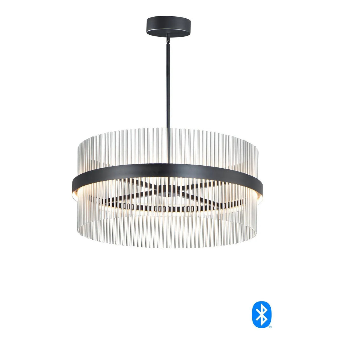 ET2 Lighting - Chimes WiZ LED Pendant - E34207-BKSN | Montreal Lighting & Hardware