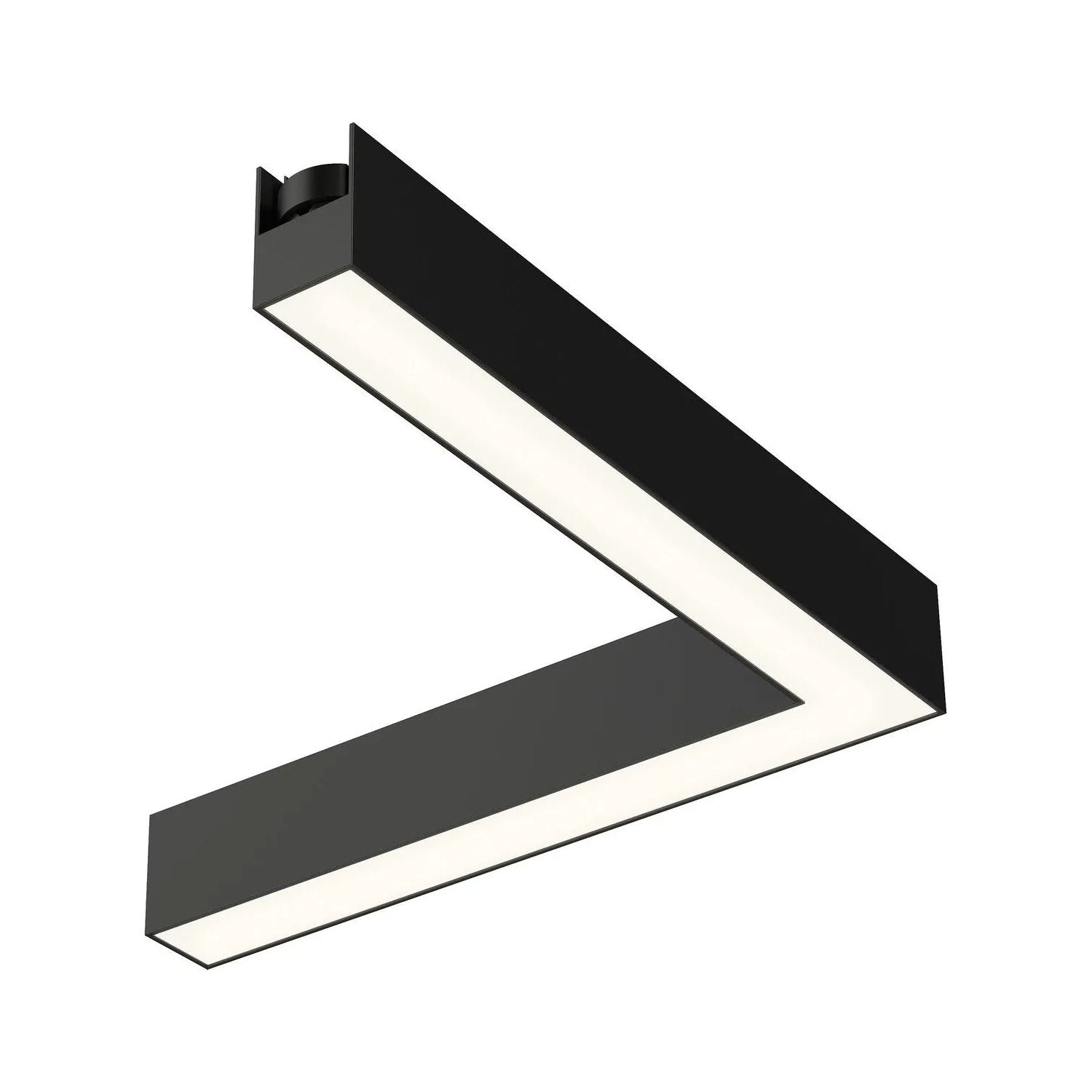 ET2 Lighting - Continuum - Track LED Track Corner Light - ETL29212-BK | Montreal Lighting & Hardware