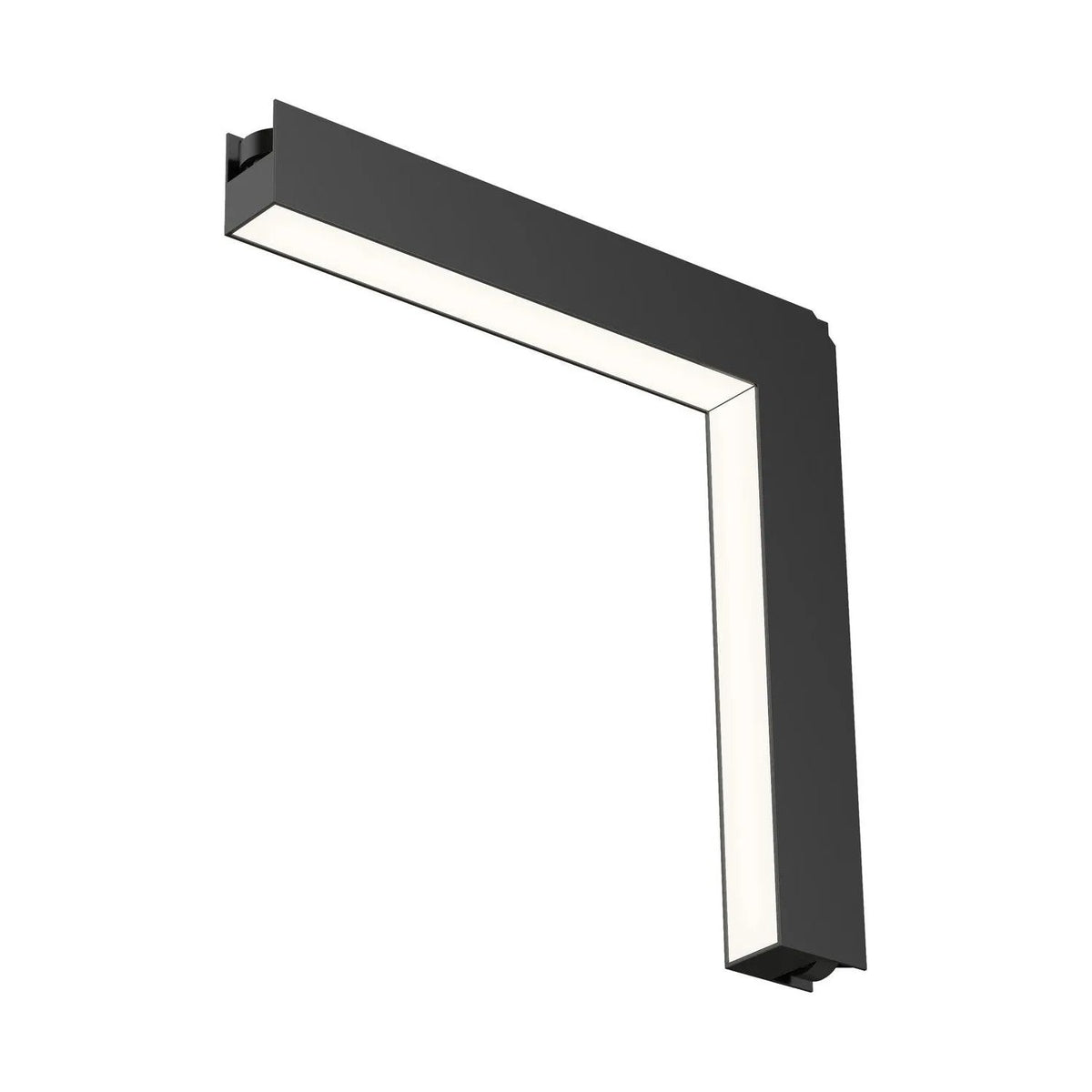 ET2 Lighting - Continuum - Track LED Track Wall to Ceiling Corner Light - ETL29222-BK | Montreal Lighting & Hardware