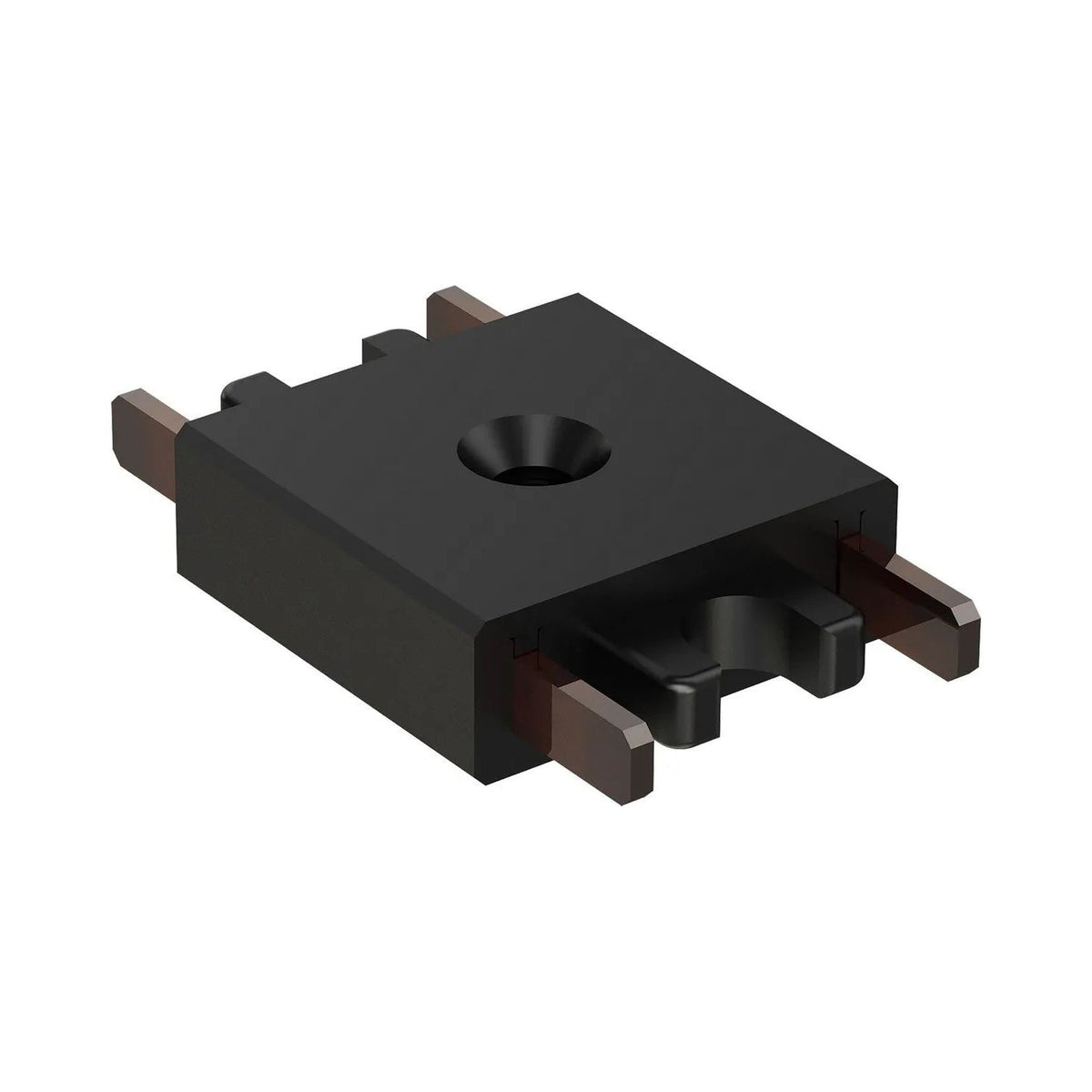 ET2 Lighting - Continuum - Track Track End to End Connector - ETMSC180-2END-BK | Montreal Lighting & Hardware