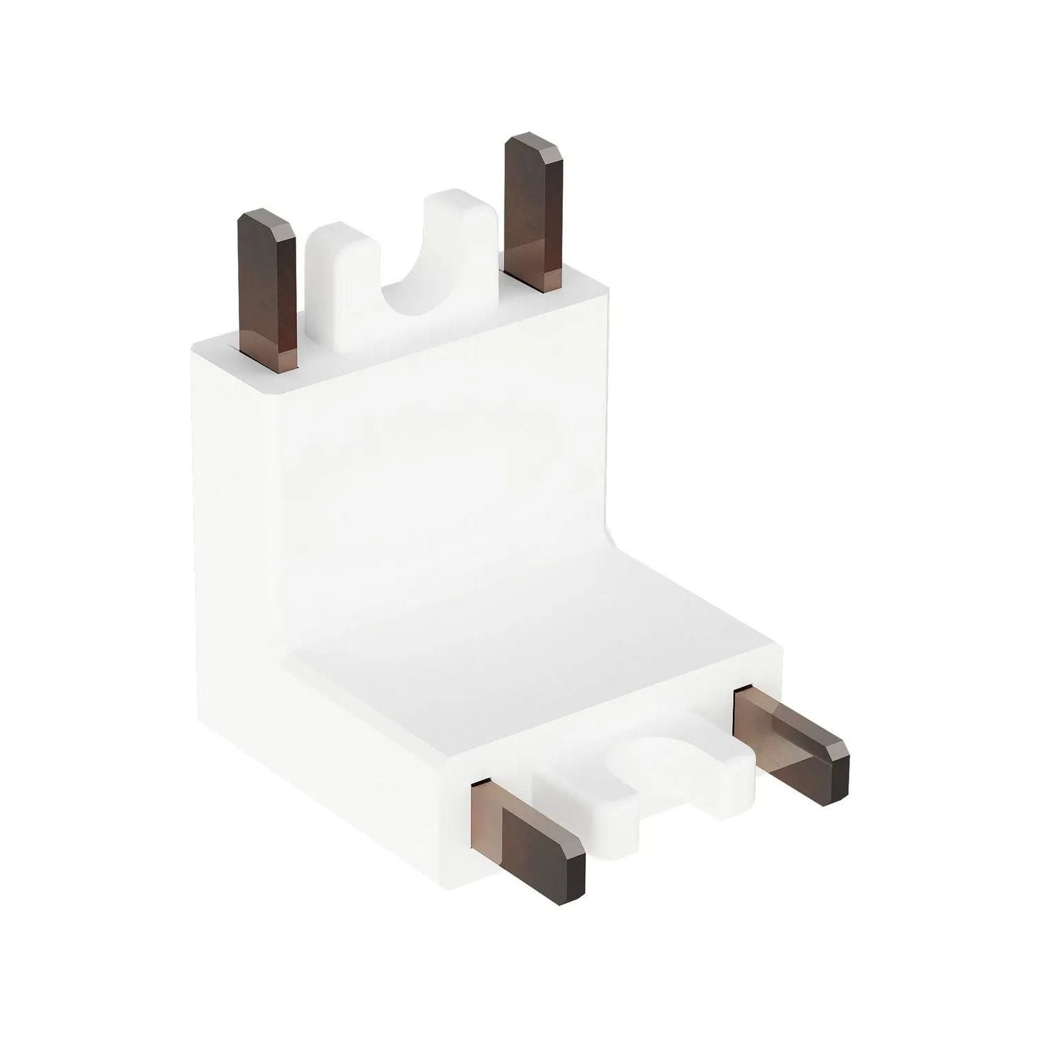 ET2 Lighting - Continuum - Track Track Wall To Ceiling Connector - ETMSC90-W2C-WT | Montreal Lighting & Hardware