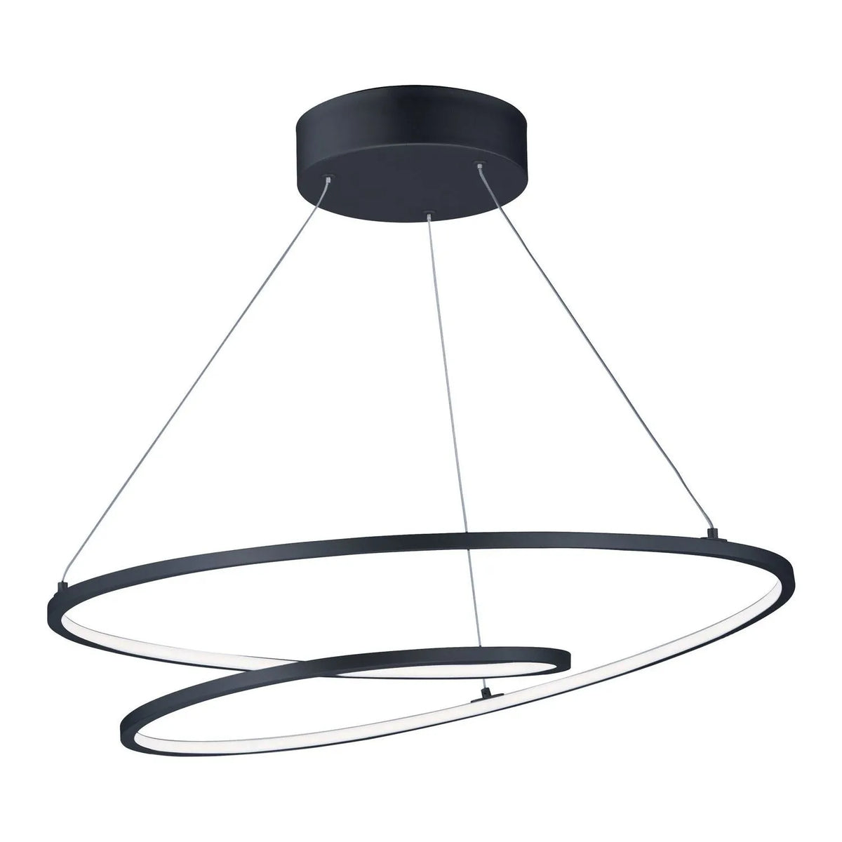 ET2 Lighting - Cycle LED Pendant - E21325-BK | Montreal Lighting & Hardware