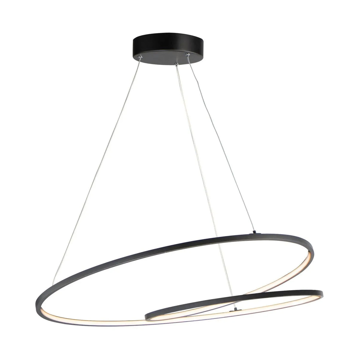 ET2 Lighting - Cycle LED Pendant - E21327-BK | Montreal Lighting & Hardware