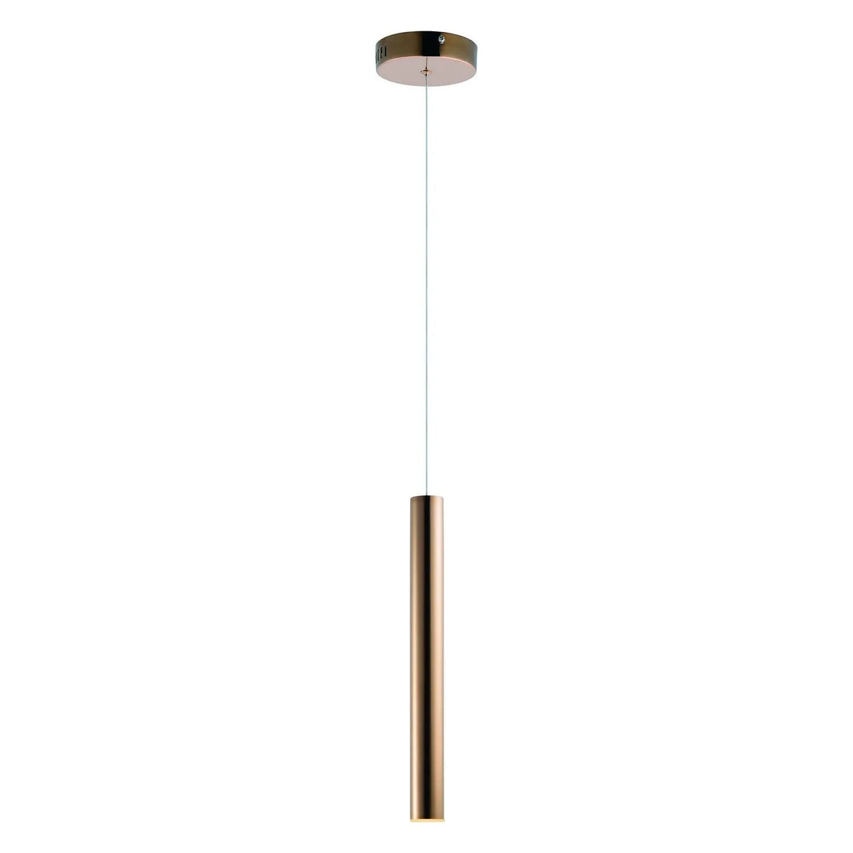 ET2 Lighting - Flute LED Thick Mini Pendant - E10011-RG | Montreal Lighting & Hardware