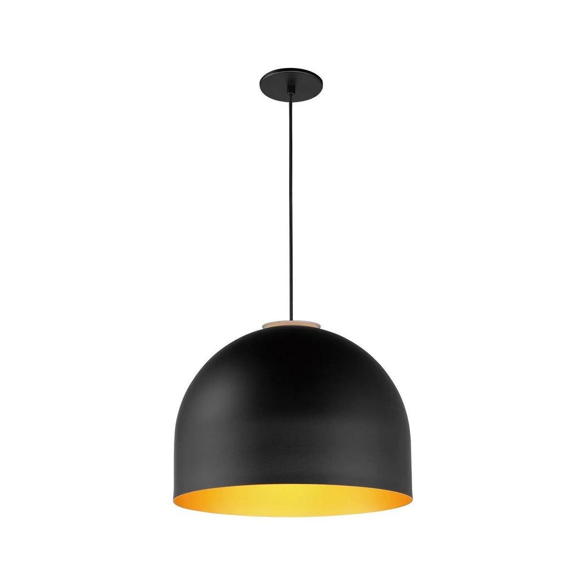 ET2 Lighting - Foster LED Pendant - E34604-54BKGLD | Montreal Lighting & Hardware