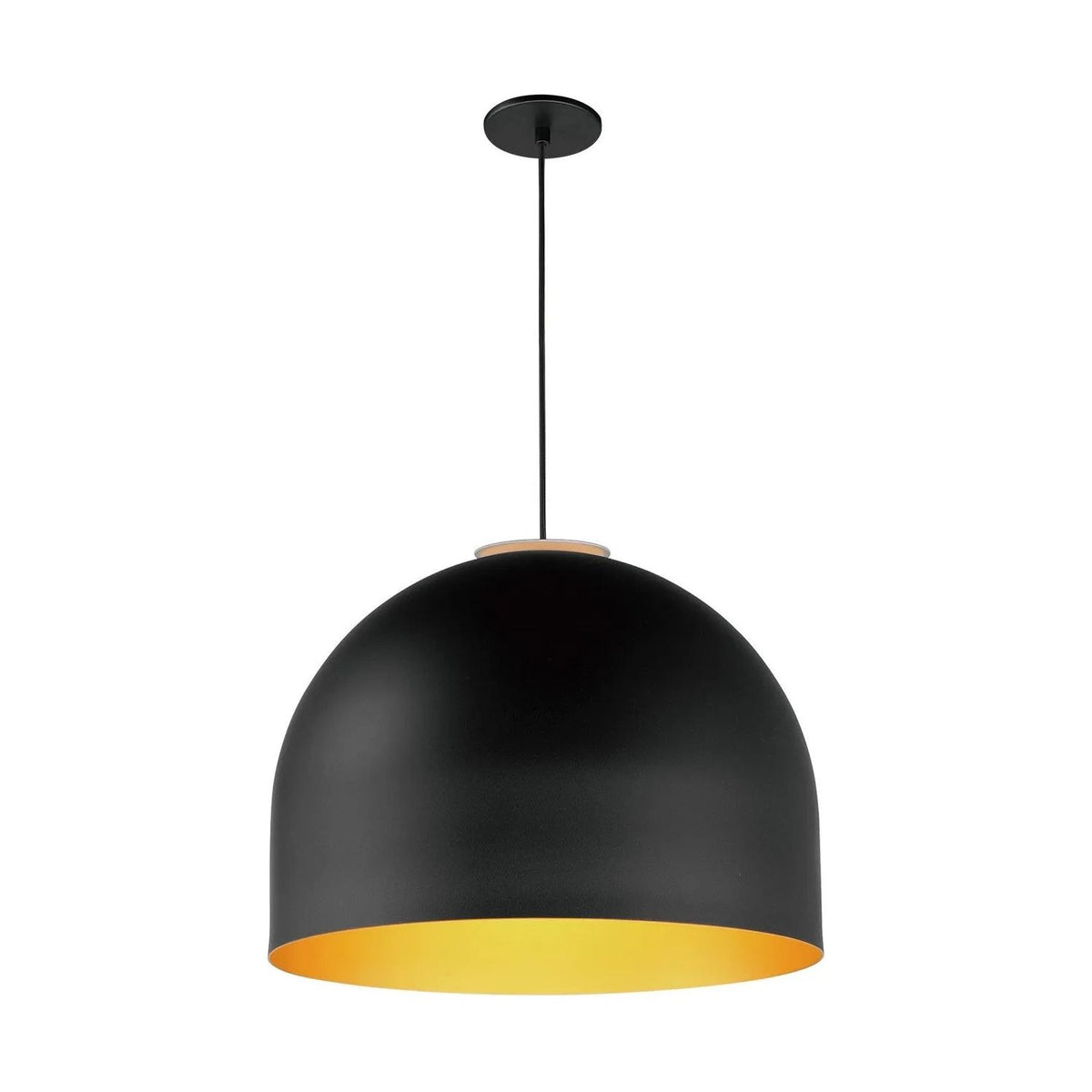 ET2 Lighting - Foster LED Pendant - E34606-54BKGLD | Montreal Lighting & Hardware