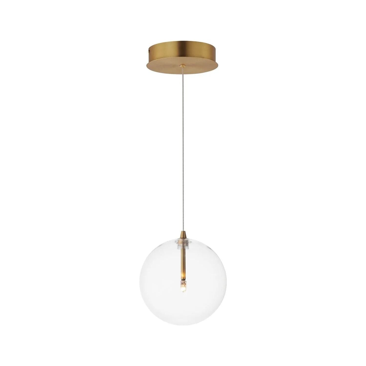 ET2 Lighting - Global LED Pendant - E25071-18NAB | Montreal Lighting & Hardware