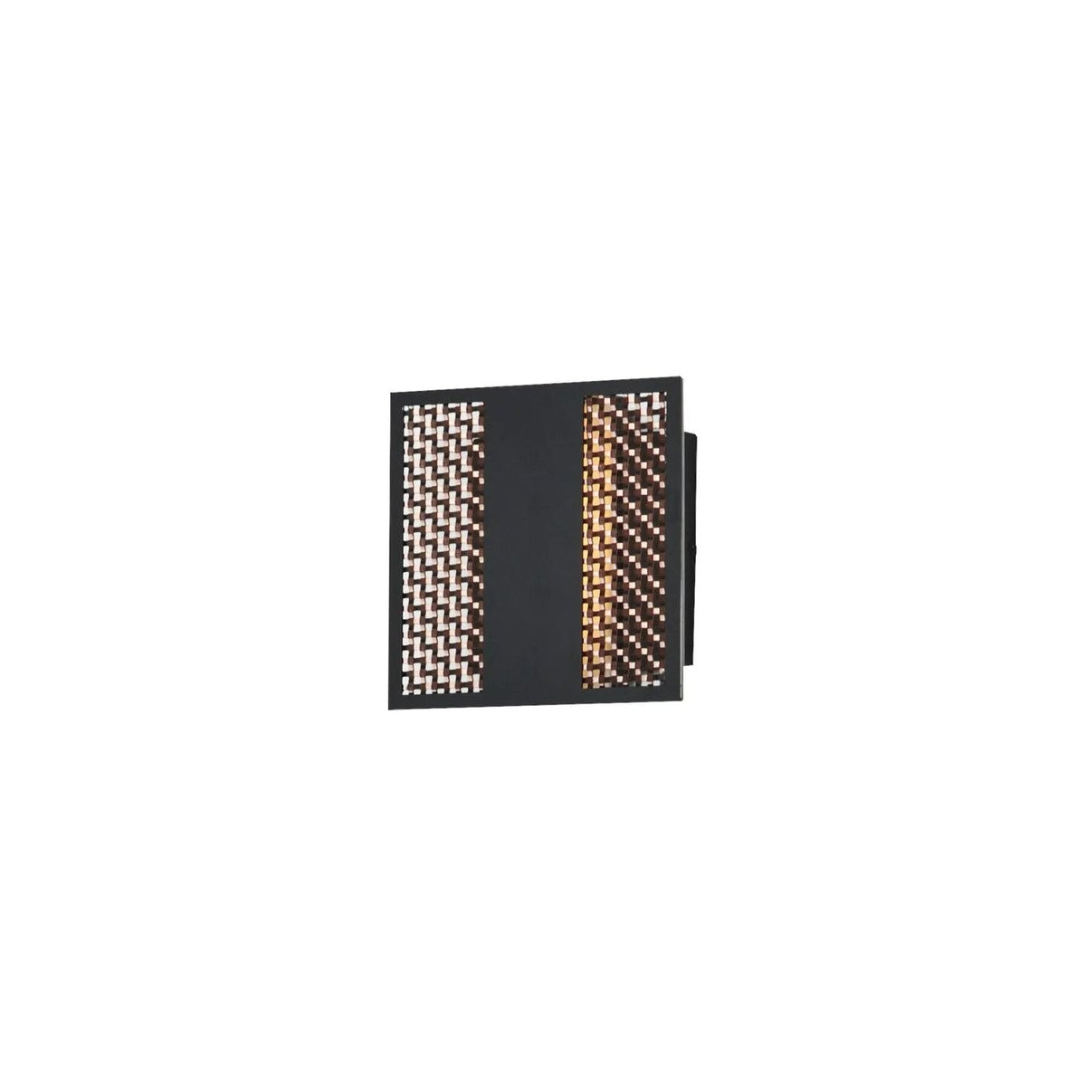 ET2 Lighting - Interlace LED Outdoor Wall Sconce - E30290-ACPBK | Montreal Lighting & Hardware