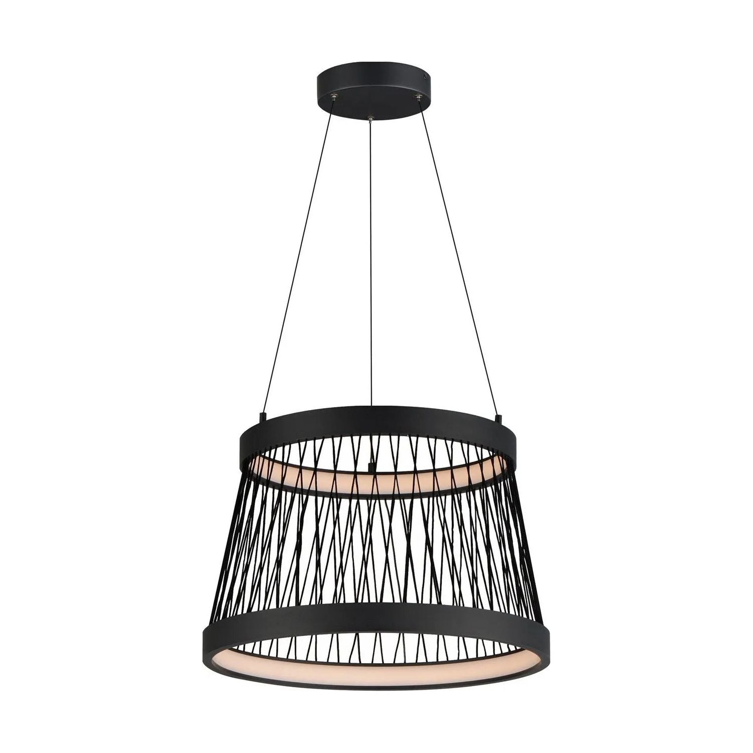 ET2 Lighting - Loom LED Pendant - E20982-BK | Montreal Lighting & Hardware