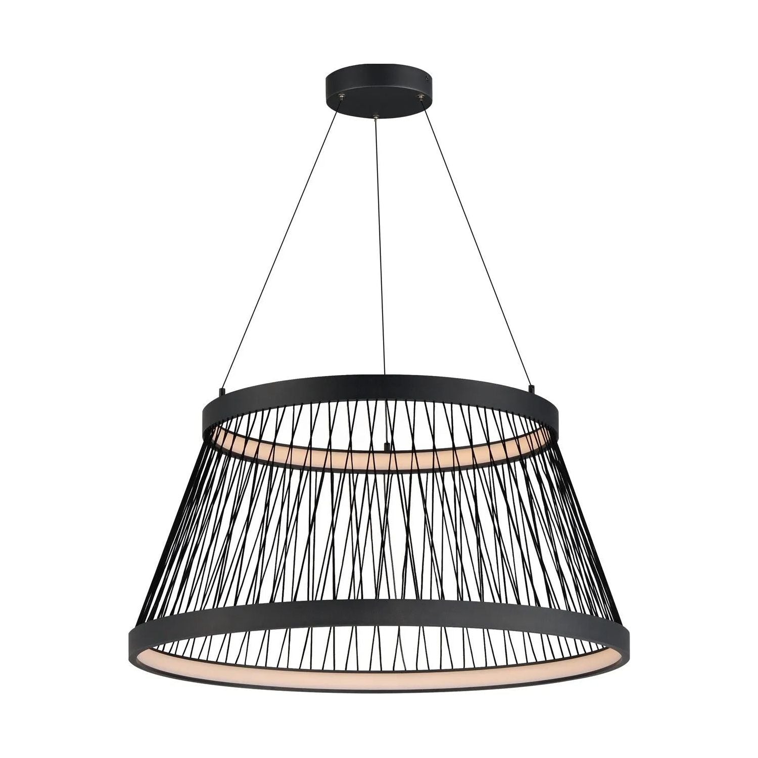 ET2 Lighting - Loom LED Pendant - E20983-BK | Montreal Lighting & Hardware