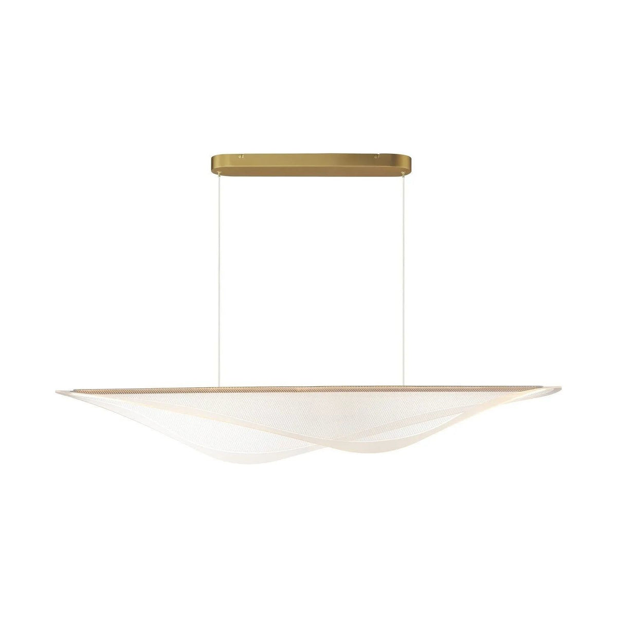 ET2 Lighting - Manta LED Linear Pendant - E24716-144GLD | Montreal Lighting & Hardware