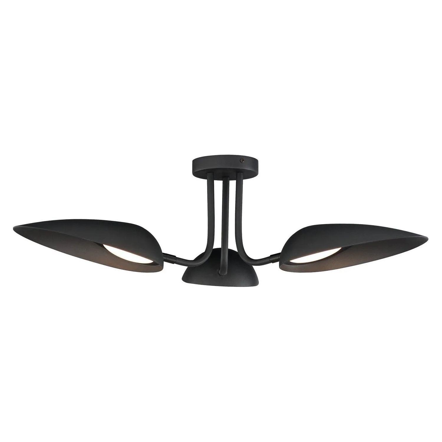 ET2 Lighting - Marsh LED Semi-Flush Mount - E24094-BK | Montreal Lighting & Hardware