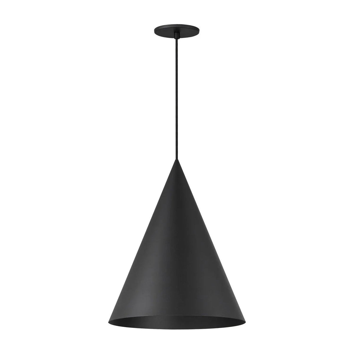 ET2 Lighting - Pitch LED Pendant - E34501-BK | Montreal Lighting & Hardware