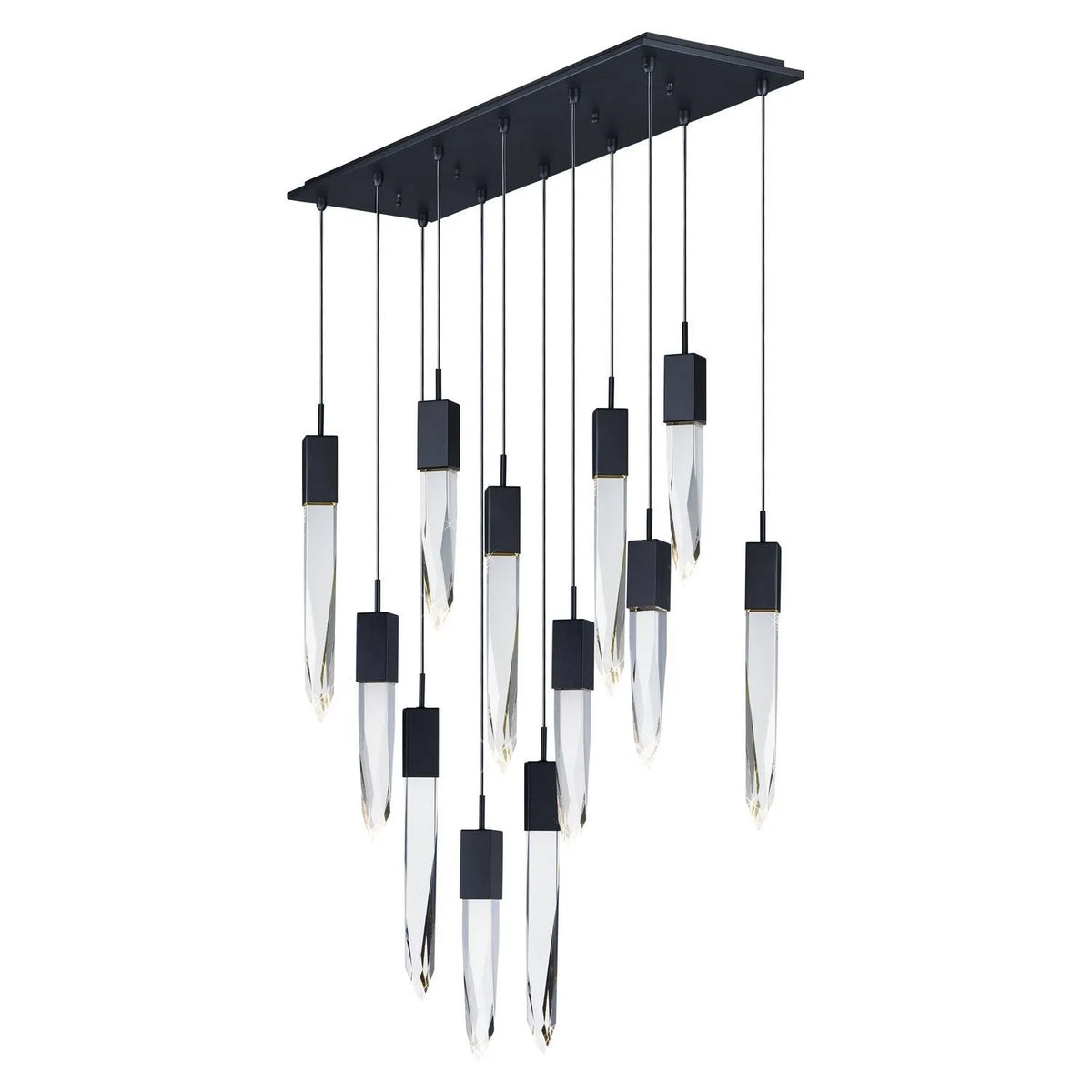 ET2 Lighting - Quartz LED Pendant - E31248-20BK | Montreal Lighting & Hardware