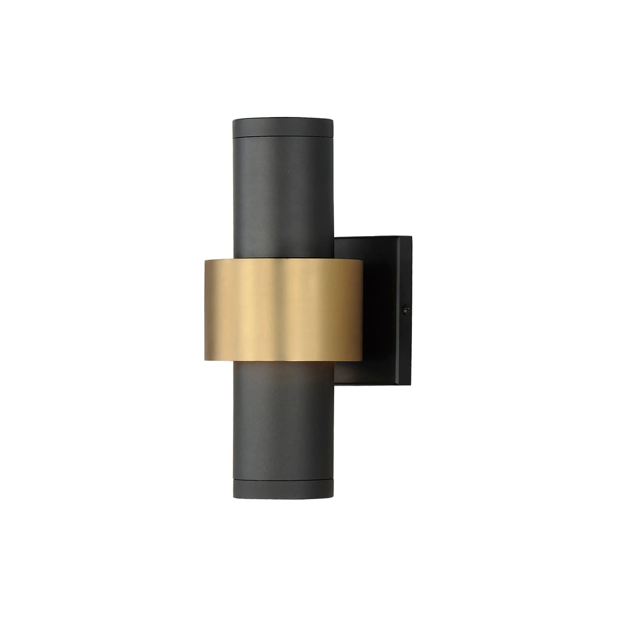 ET2 Lighting - Reveal Outdoor LED Outdoor Wall Sconce - E34754-BKGLD | Montreal Lighting & Hardware