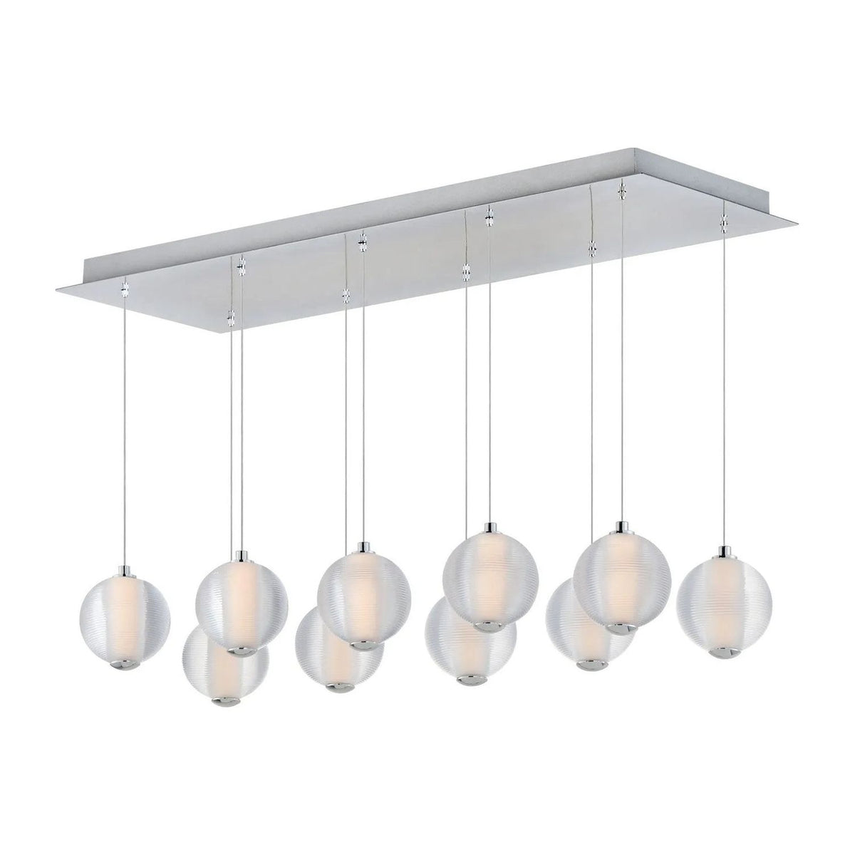 ET2 Lighting - Rhythm LED Linear Pendant - E24648-144PC | Montreal Lighting & Hardware