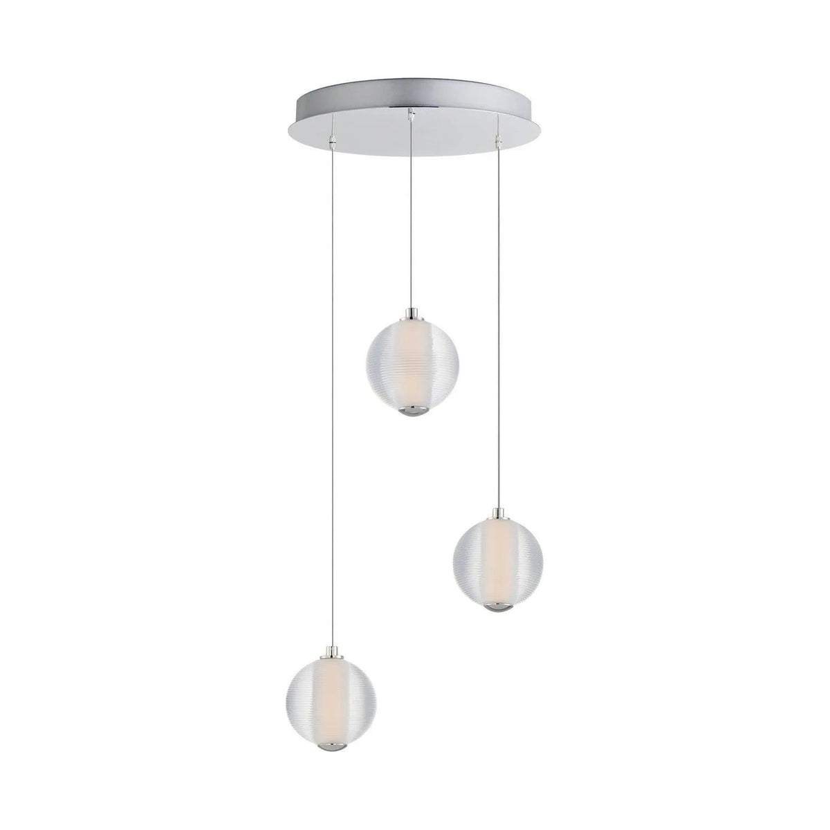 ET2 Lighting - Rhythm LED Multi-Light Pendant - E24643-144PC | Montreal Lighting & Hardware