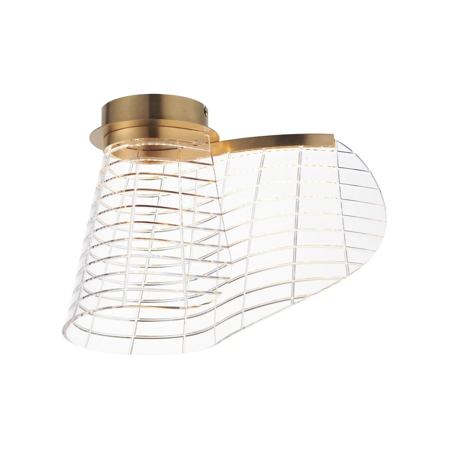 ET2 Lighting - Tartan LED Flush Mount - E24810-82BCN | Montreal Lighting & Hardware