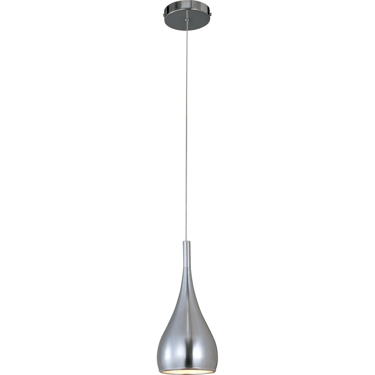 ET2 Lighting - Teardrop Pendant - E24055-SN | Montreal Lighting & Hardware